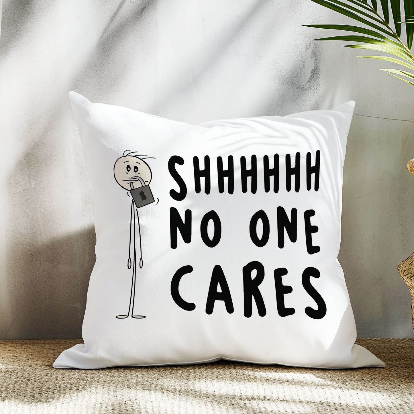 no-one-cares-komik-baskili-elyaf-dolgulu-hediyelik-yastik