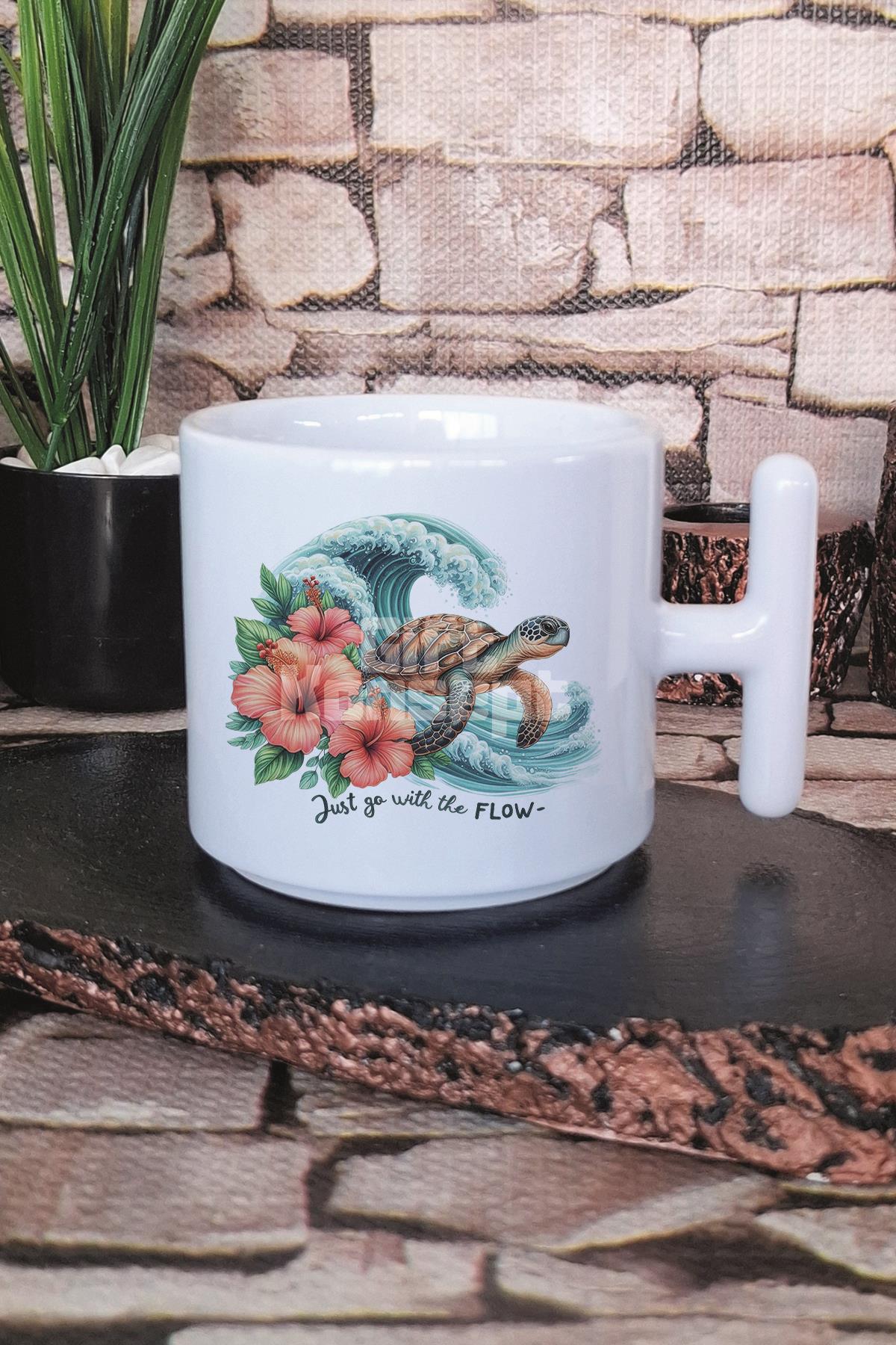 All Booked For Summer Baskılı T Kulplu Latte Fincanı Kupa Bardak