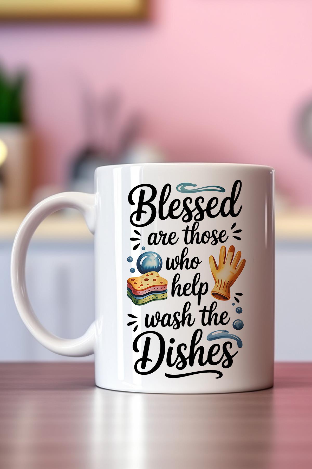 Blessed Are Those Who Baskılı Hediyelik Kupa Bardak