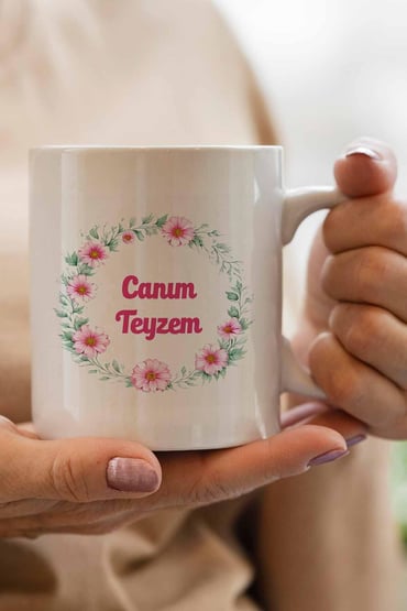 Canım Teyzem Teyze Doğum Günü Hediye Baskılı Kupa Bardak