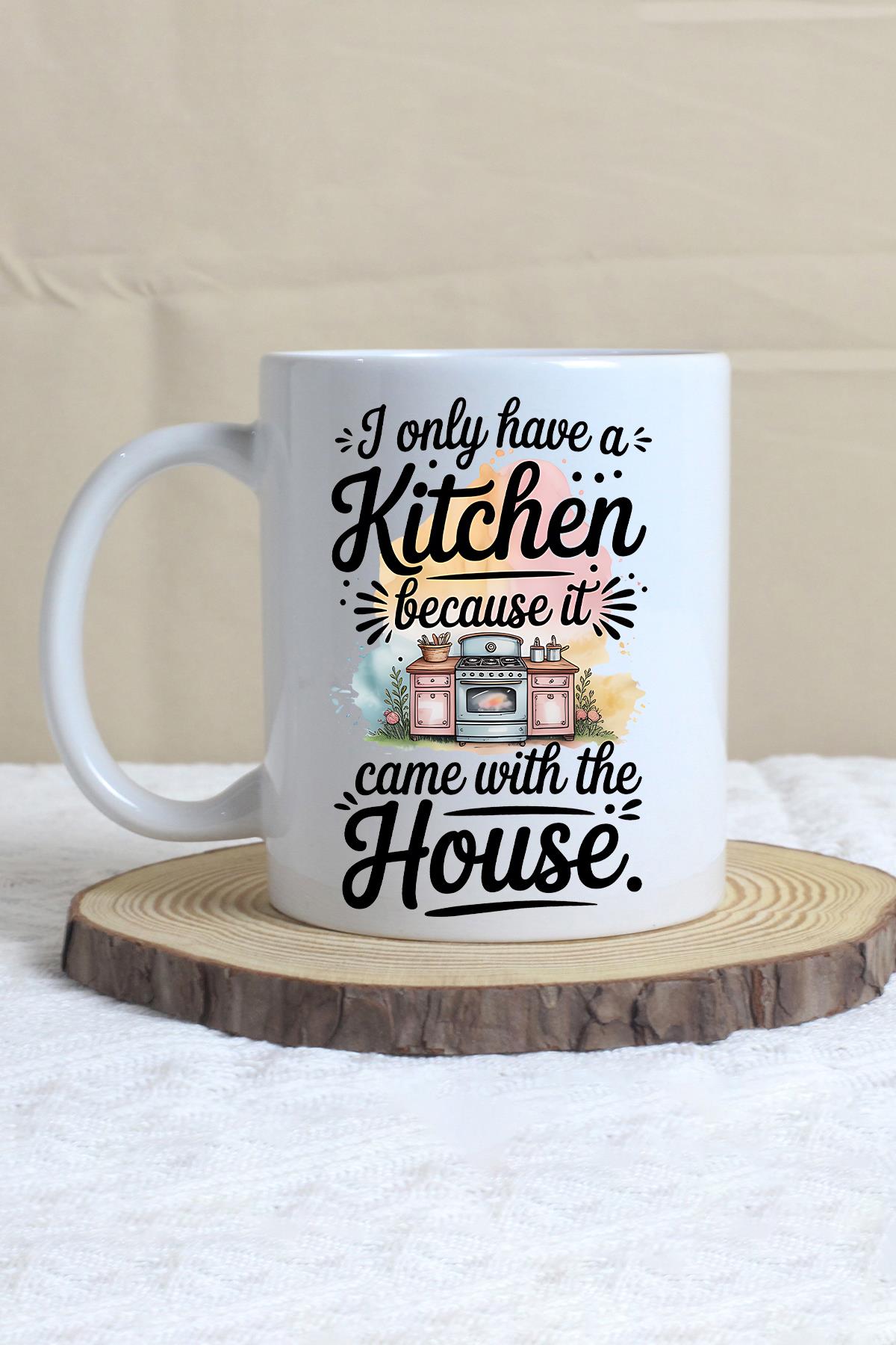 I Only Love Kirchen Baskılı Hediyelik Kupa Bardak