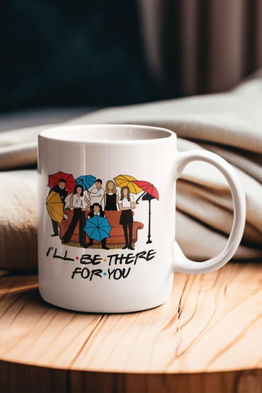 I'll Be There For You Friends Jenerik Umbrella Baskılı Kupa Bardak