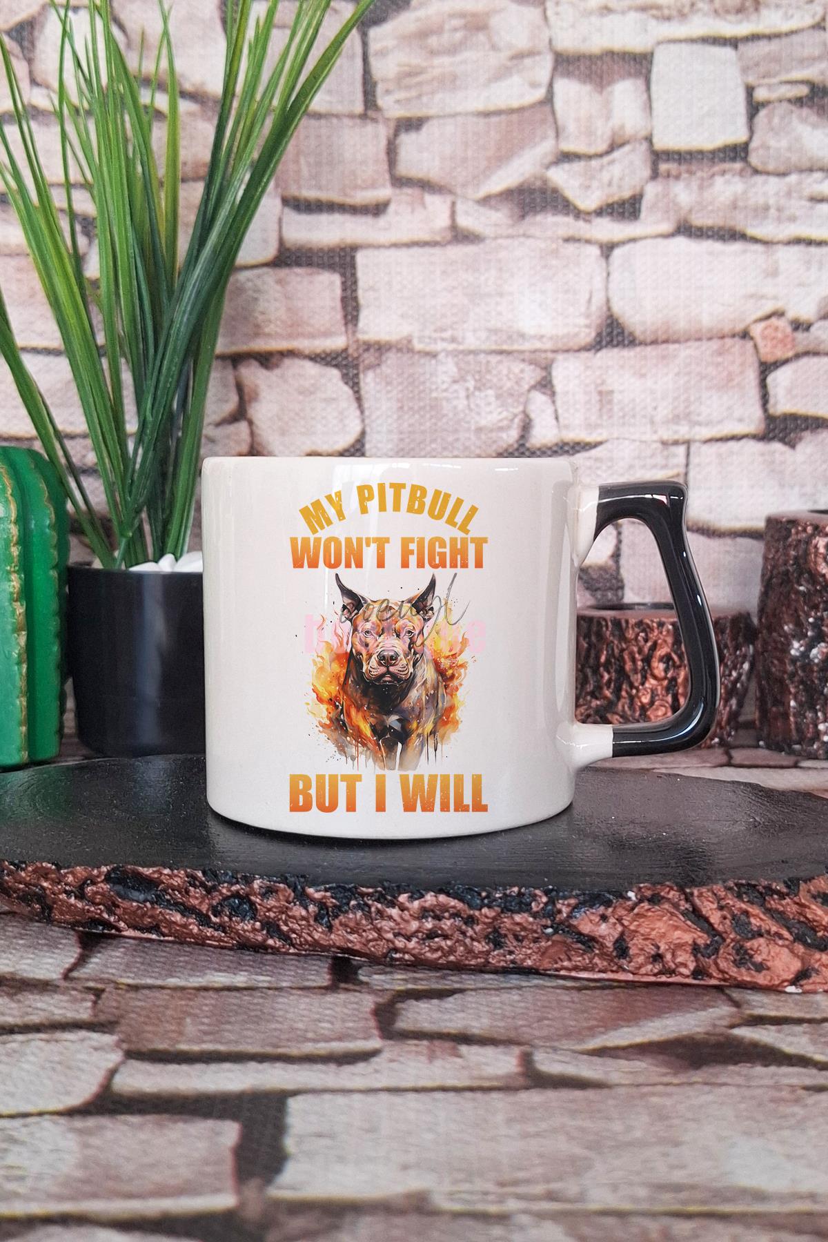 My Favorite People Are Dogs Baskılı Köpeksever Hediyelik Kulplu Kupa Bardak