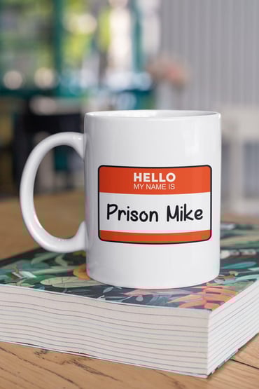 Prison Mike Michael Scott The Office Baskılı Kupa Bardak