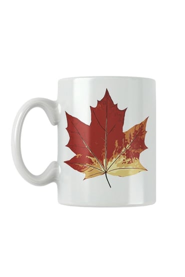 Sonbahar Fall Cozy Vintage Yaprak Baskılı Kupa Bardak