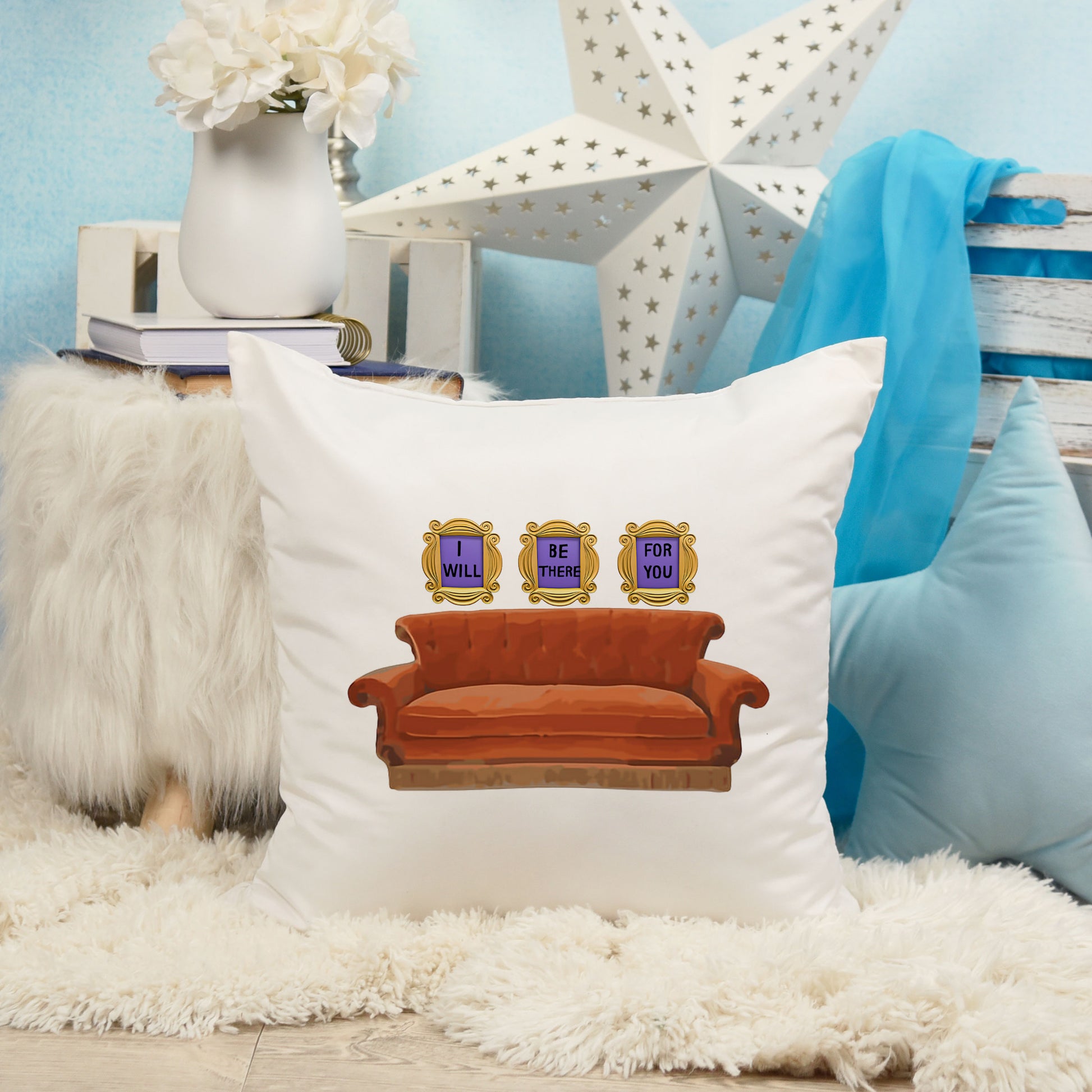 friends-kanepe-ı'll-be-there-for-you-baskili-hediyelik-elyaf-dolgulu-saten-dekoratif-yastik