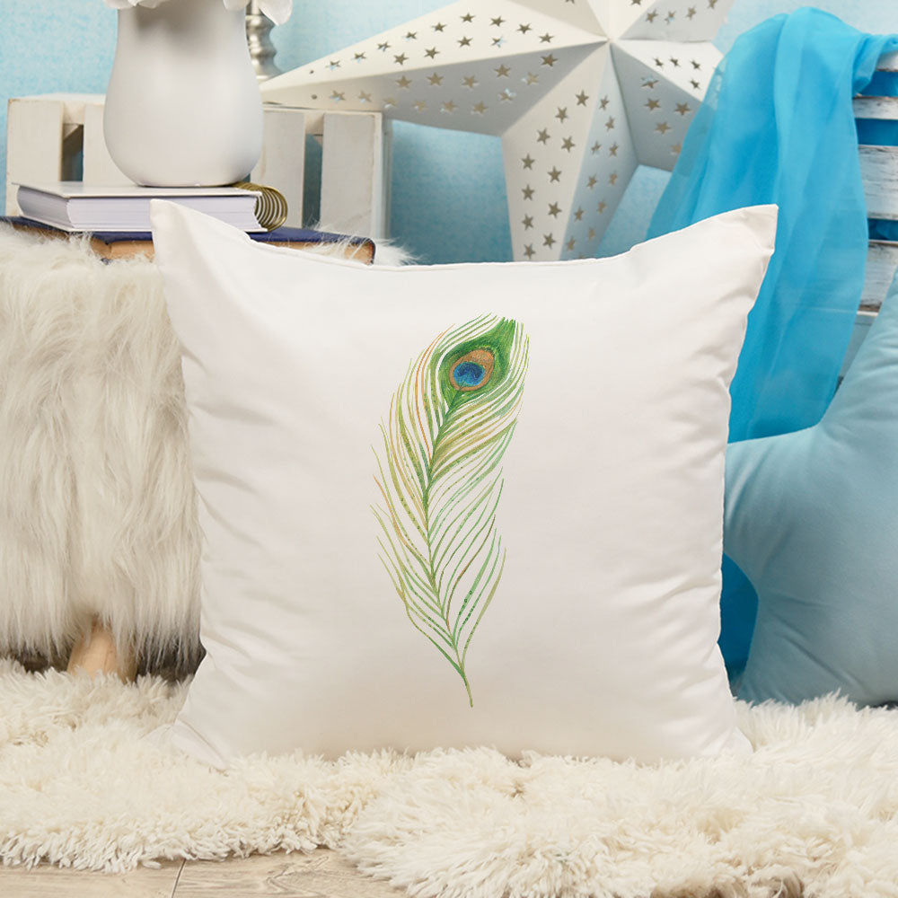 tavus-kusu-tuyu-baskili-hediyelik-elyaf-saten-dekoratif-yastik