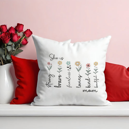 she-is-strong-fearless-no:3-baskili-anneler-gunu-hediyelik-elyaf-dolgulu-saten-dekoratif-yastik