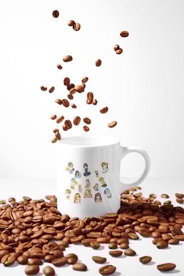 Anime Baskılı Eğlenceli Kupa Bardak