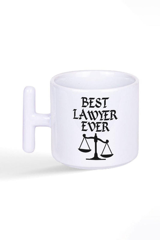 Best Lawyer Ever Avukat Baskılı Latte Fincanı T Kulplu Kupa Bardak