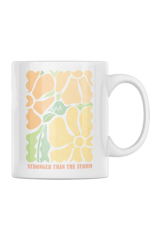 Boho Bohem Çiçek Desenli Motivasyon Temalı No:15 Baskılı Kupa Bardak