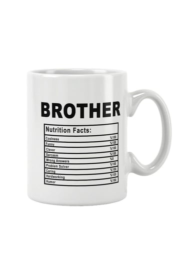 Brother Baskılı Erkek Kardeş Abi Hediyelik Eğlenceli Hediyelik Kupa Bardak