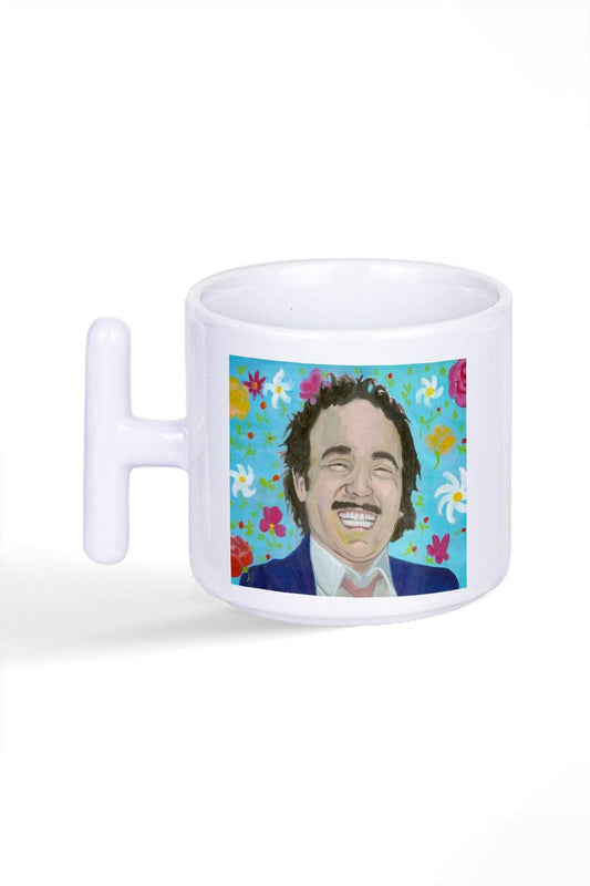 Burhan Altıntop Avrupa Yakası Baskılı T Kulplu Latte Fincan Kupa Bardak