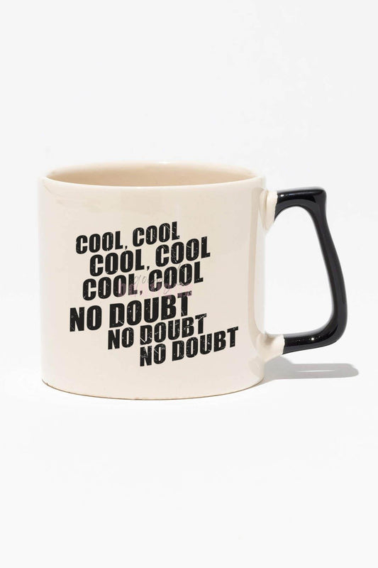 Cool No Doubt Baskılı | Jake Peralta Brooklyn 99 | Siyah Kulplu Modern Seramik Kupa