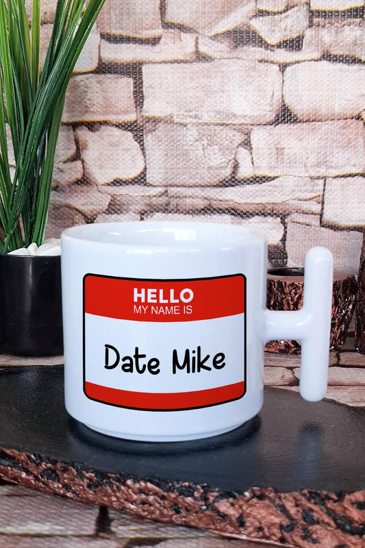 Date Mike Michael Scott The Office Baskılı T Kulplu Latte Fincanı Kupa Bardak
