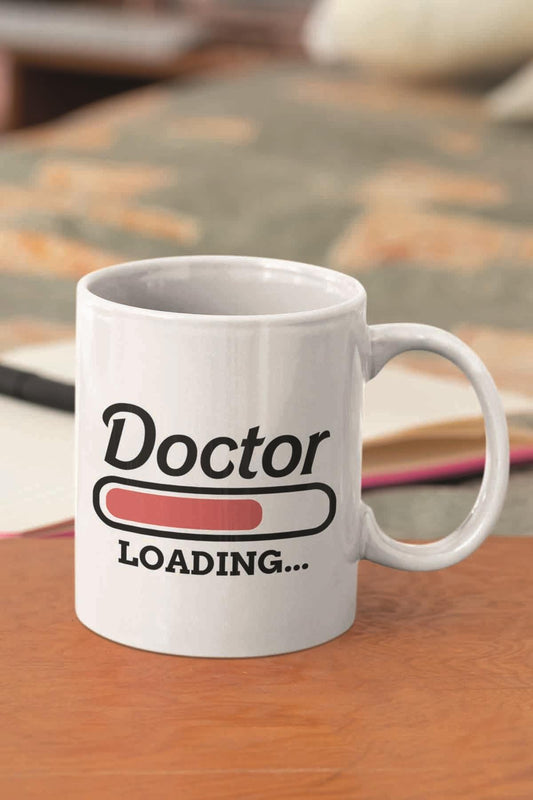 Doctor Loading Tıp Bayramı Doktora Baskılı Hediyelik Tıp Öğrencisi Kupa Bardak