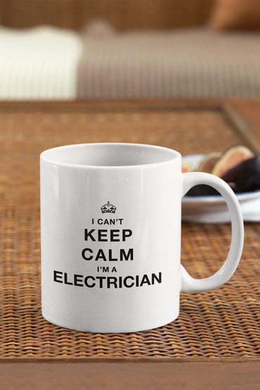 Elektrikçi I Can't Keep Calm I'm Electrician Hediyelik Baskılı Kupa Bardak