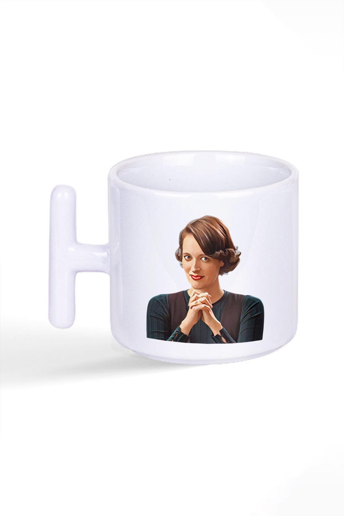 Fleabag Baskılı Sevgili Arkadaş Doğum Günü Hediye T Kulplu Latte Fincan Kupa Bardak