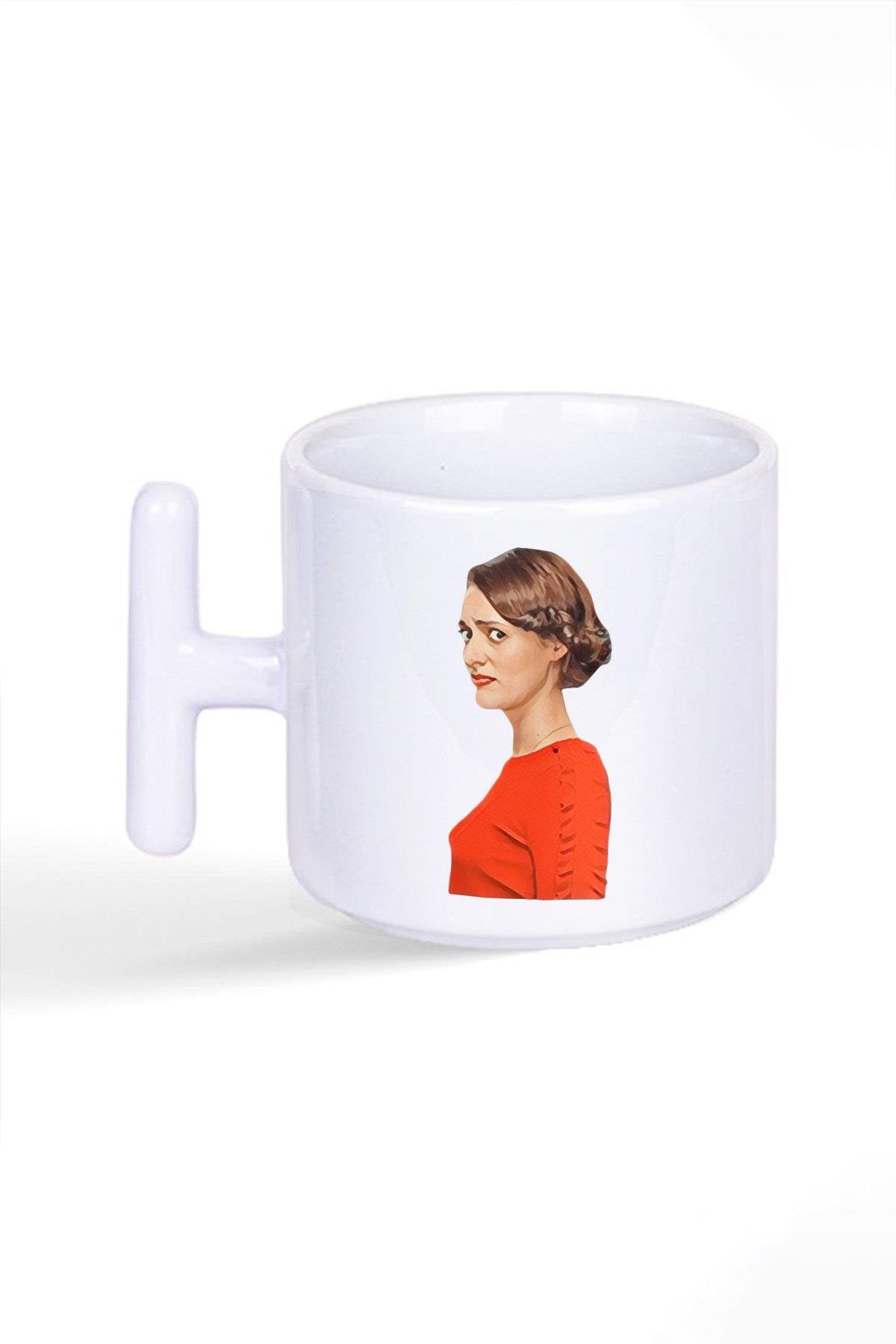 Fleabag Baskılı Sevgili Arkadaş Doğum Günü Hediye T Kulplu Latte Fincan Kupa Bardak