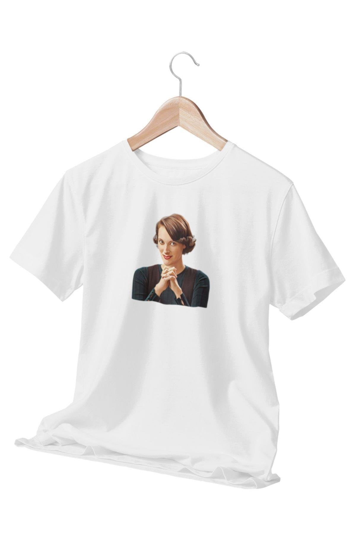 Fleabag Baskılı Sevgili Arkadaş Doğum Günü Eğlenceli Hediyelik Beyaz Unisex T-Shirt