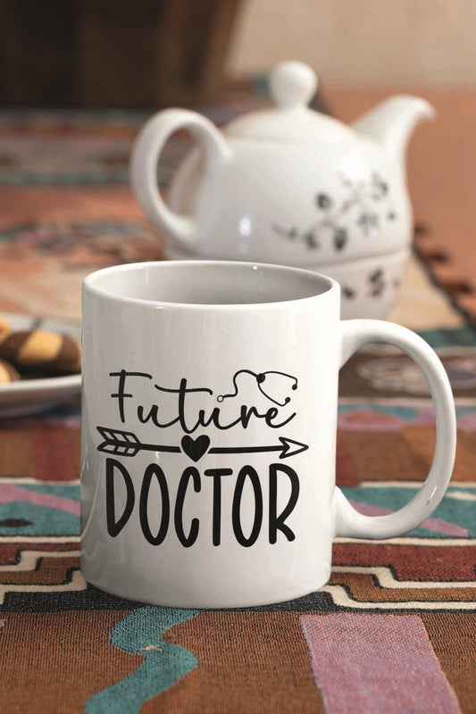Future Doctor Tıp Bayramı Doktora Baskılı Hediyelik Tıp Öğrencisi Kupa Bardak