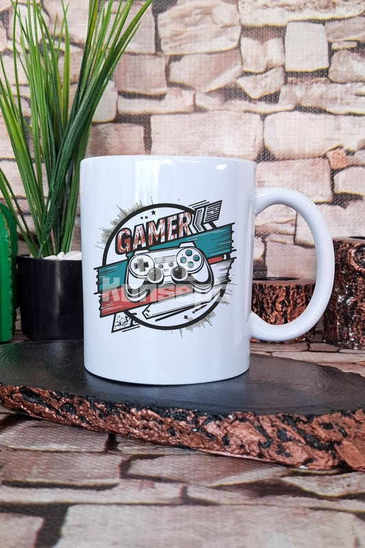 "GAMER" Oyuncu Hediyelik Baskılı Çay Kahve Sunum Kupa Bardak