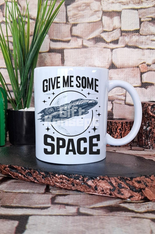 Give Me More Space 2 Baskılı Daha Fazla Uzay Komik Astronot Hediye Baskılı Kupa Bardak