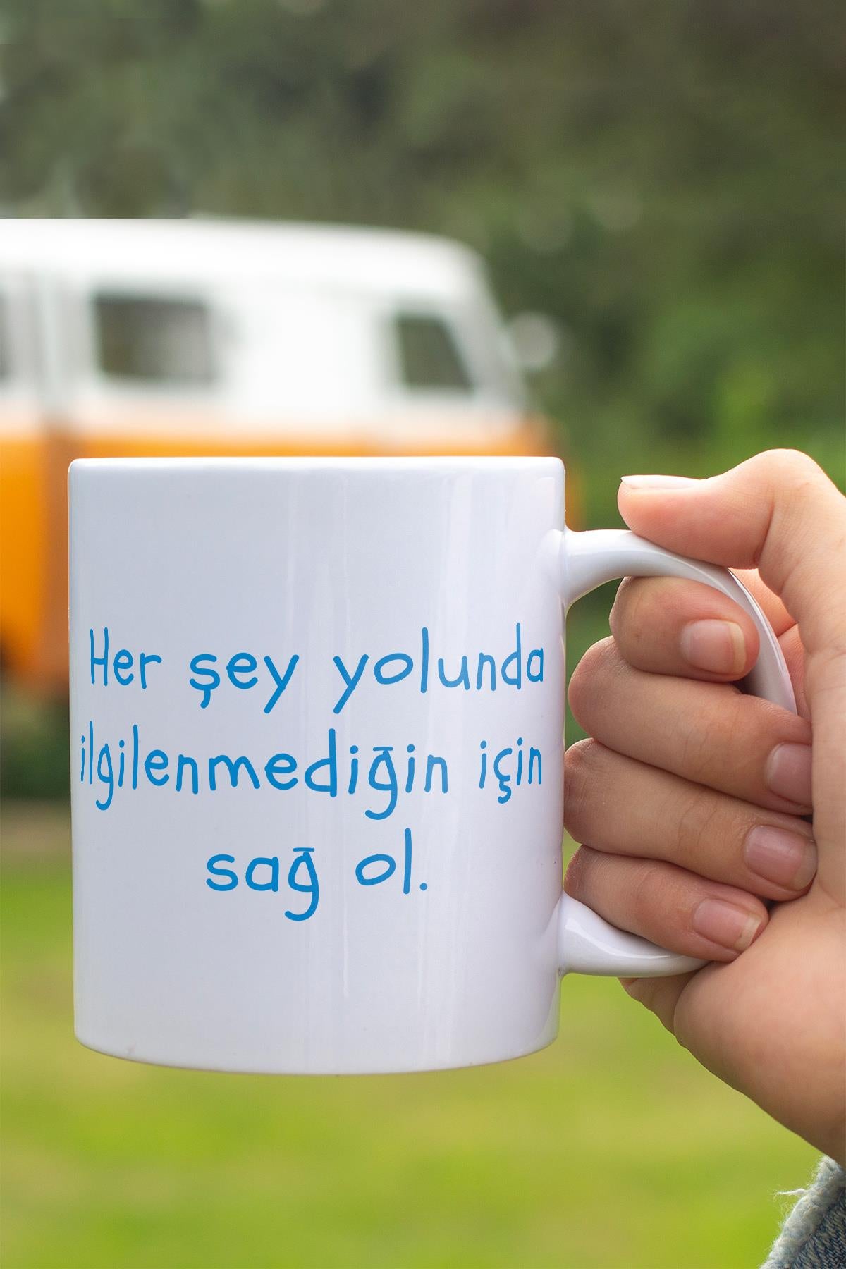 Her Şey Yolunda Baskılı Komik Hediyelik Kupa Bardak