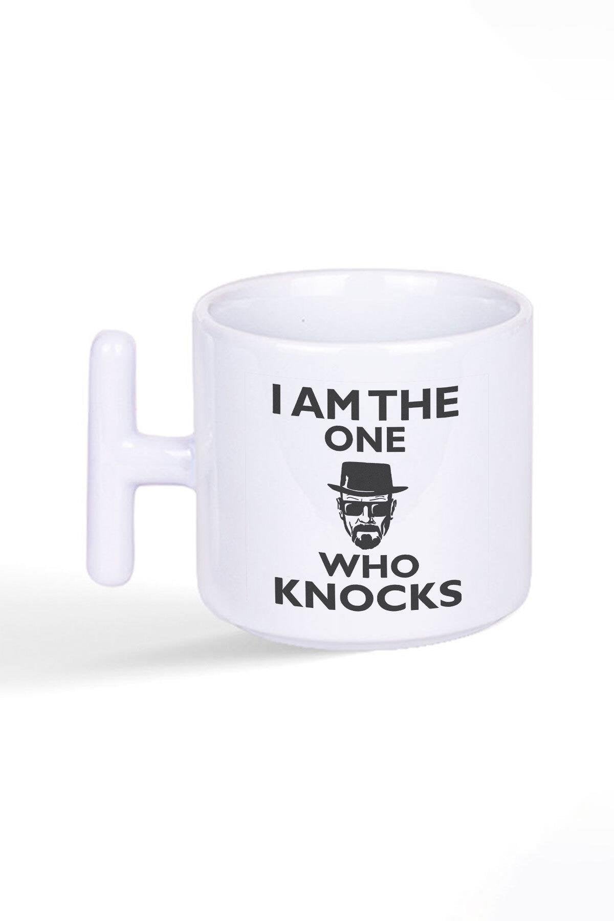 I Am The One Who Knocks Breaking Bad Heisenberg Baskılı Latte Fincanı T Kulplu Kupa Bardak