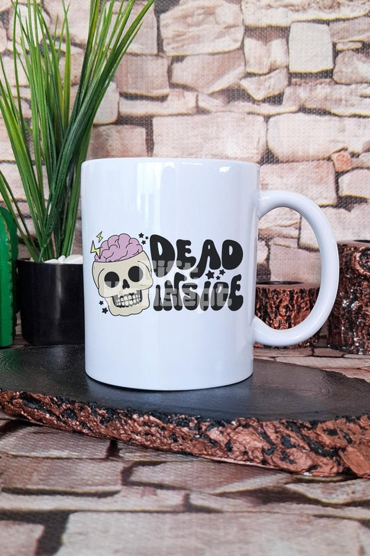 I'm dead inside İçsel Boşluk Komik Hediyelik Baskılı Çay Kahve Sunum Kupa Bardak