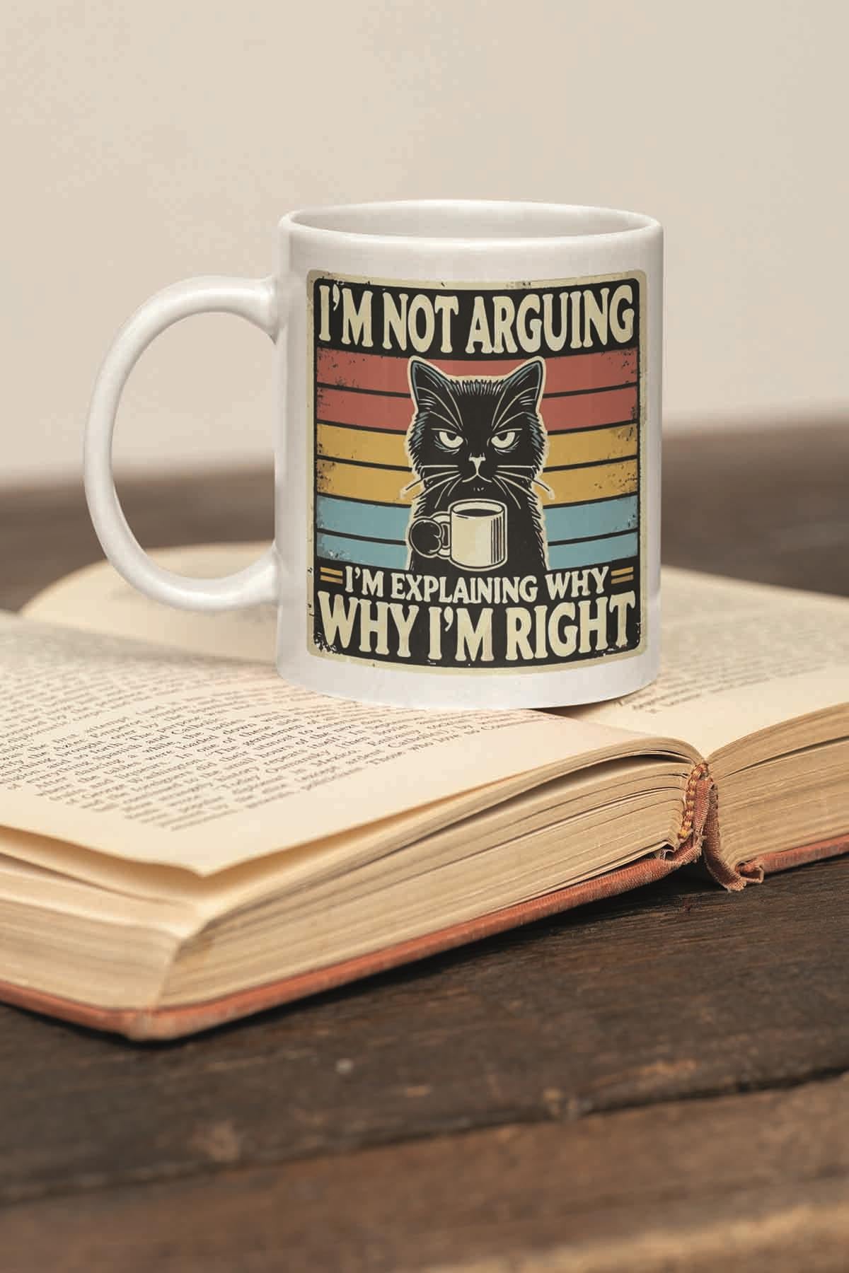 I'm Not Arguing I'm Explaining Why I'm Right Tıp Bayramı Doktora Baskılı Hediyelik Kupa Bardak