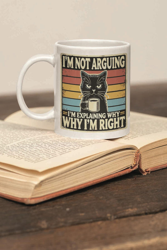 I'm Not Arguing I'm Explaining Why I'm Right Tıp Bayramı Doktora Baskılı Hediyelik Kupa Bardak