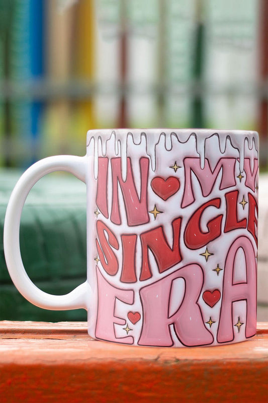 In My Single Era 3D Tasarım Görünümlü Baskılı Kupa Bardak Mug
