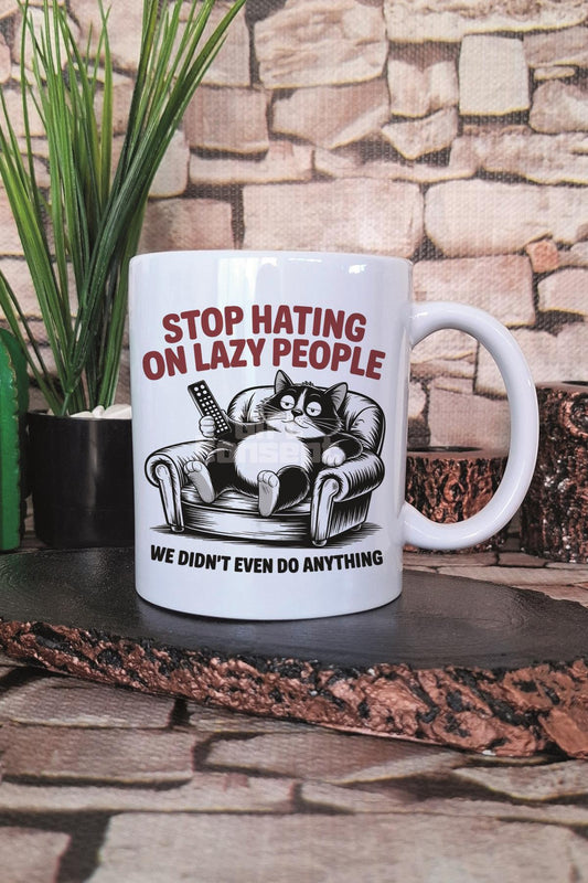 Kedi Komik Esprili Kedisever Kedi Sahibi Eğlenceli Hediyelik Baskılı Çay Kahve Sunum Kupa Bardak