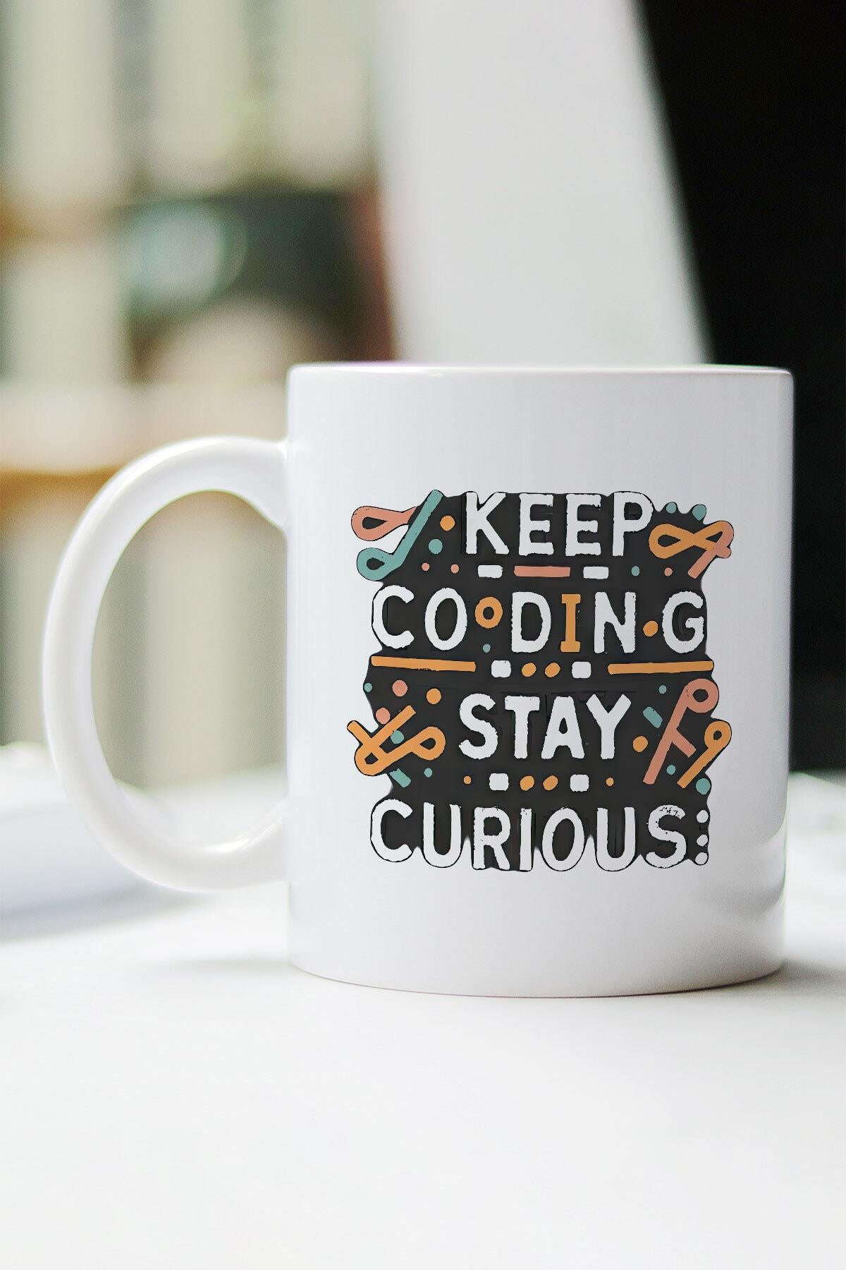 Keep Coding Yazılımcı Mühendis Komik Hediyelik Kupa Bardak