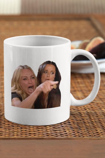 Kyle Richards Taylor Armstrong Meme Eğlenceli Komik Hediye Baskılı Kupa Bardak