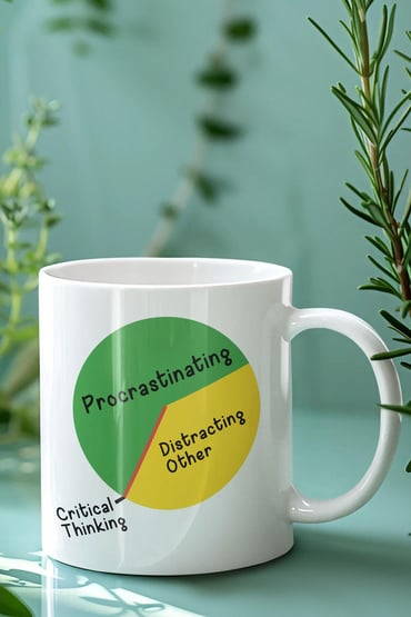 Michael Scott Procrastination The Office Baskılı Kupa Bardak