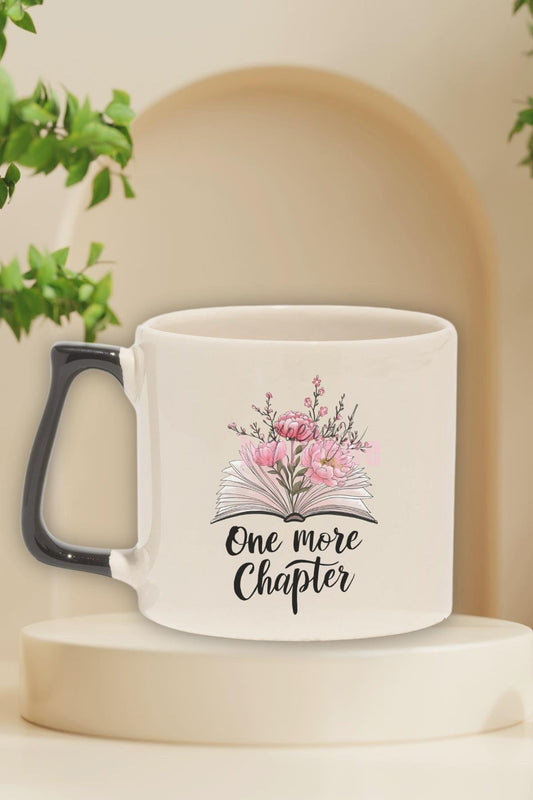 One More Chapter Baskılı Kitap Okuma Aşkı Hediyelik Kulplu Kupa Bardak