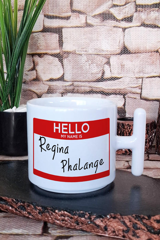 Regina Phalange Phoebe Buffay Friends Baskılı T Kulplu Latte Fincanı Kupa Bardak