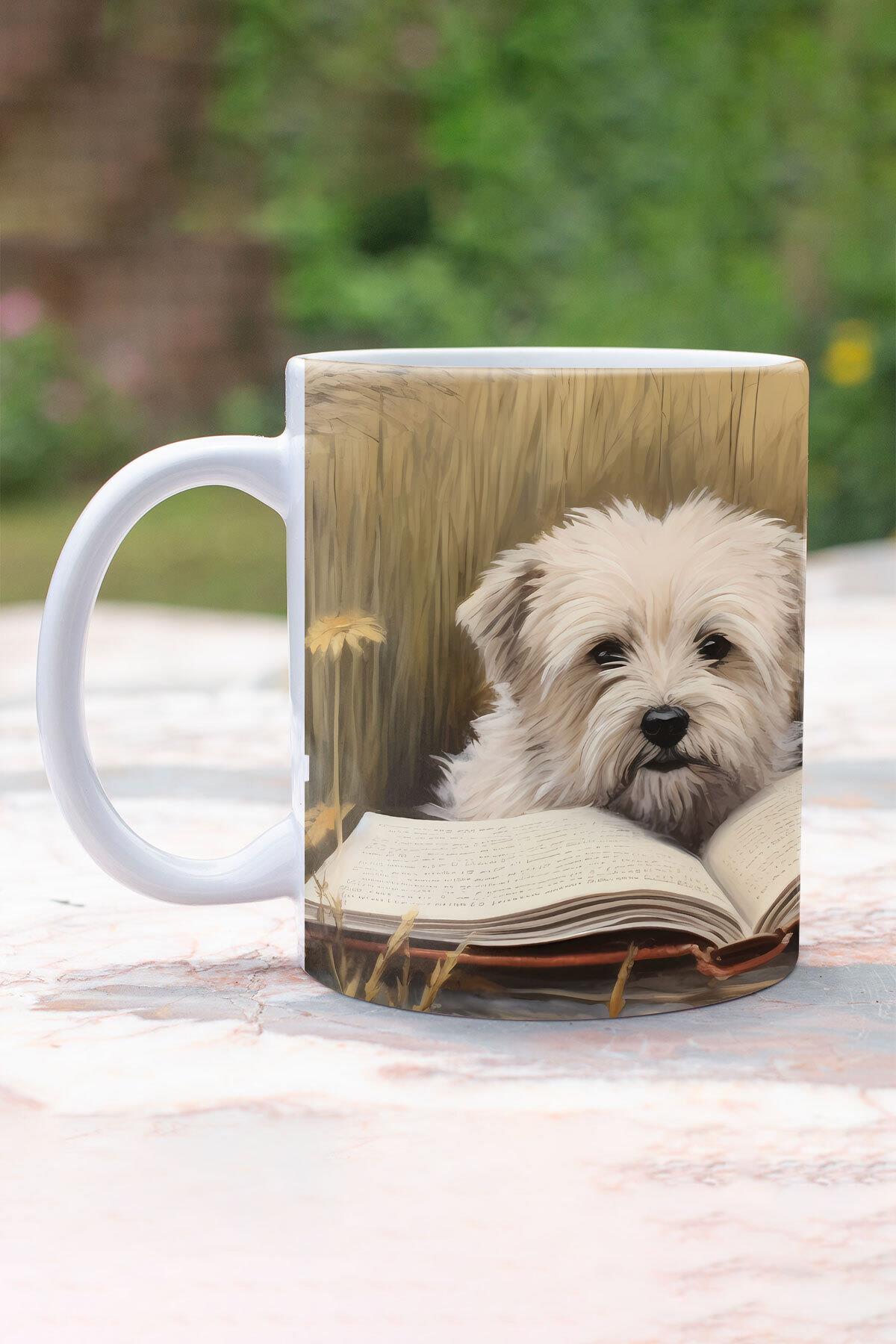 Sevimli Hayvanlar Tavşan No:1 3D Tasarım Görünümlü Baskılı Kupa Bardak Mug