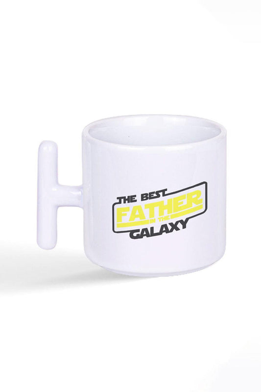 The Best Father In The Galaxy Star Wars Babalar Günü Baskılı Latte Fincanı T Kulplu Kupa Bardak