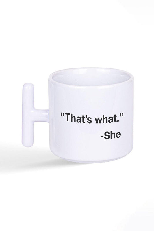 The Office That's What She Said Michael Scott Hediye Baskılı Latte Fincanı T Kulplu Kupa Bardak