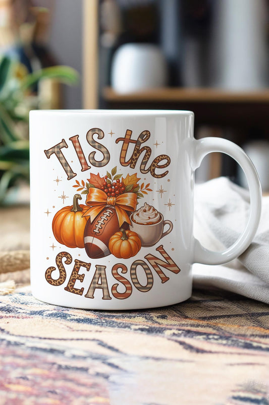 Tis The Season Baskılı Hediyelik Kupa Bardak