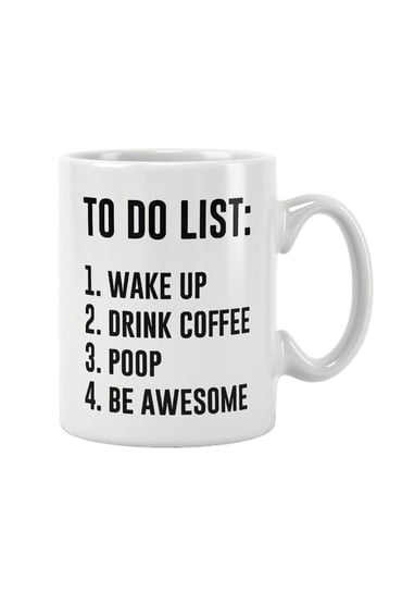 To Do List Eğlenceli Baskılı Kupa Bardak