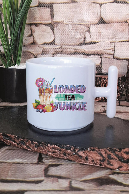 Warning We Bought The Drınk Package Baskılı T Kulplu Latte Fincanı Kupa Bardak